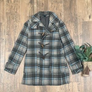 GAP plaid coat!